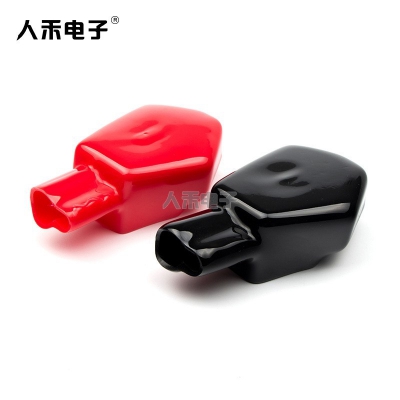 蓄電池絕緣護套 汽車電瓶樁頭保護蓋阻燃PVC護套